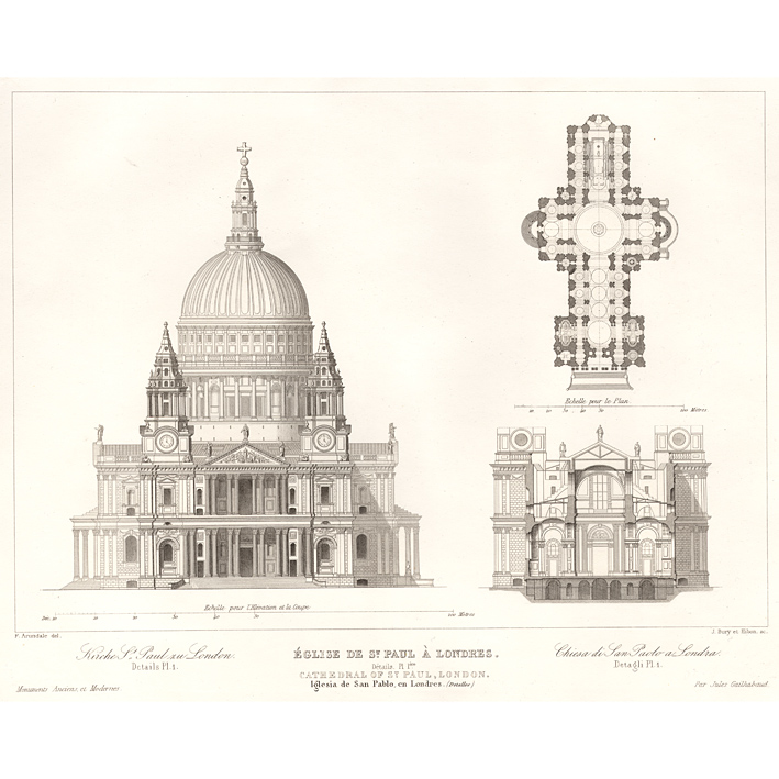 St Paul's Cathedral, constructed 1668 - 1710, designed by Sir Christopher Wren. #stpaulscathedral #sirchristopherwren #anglican #anglicanchurchprague #stclementsprague