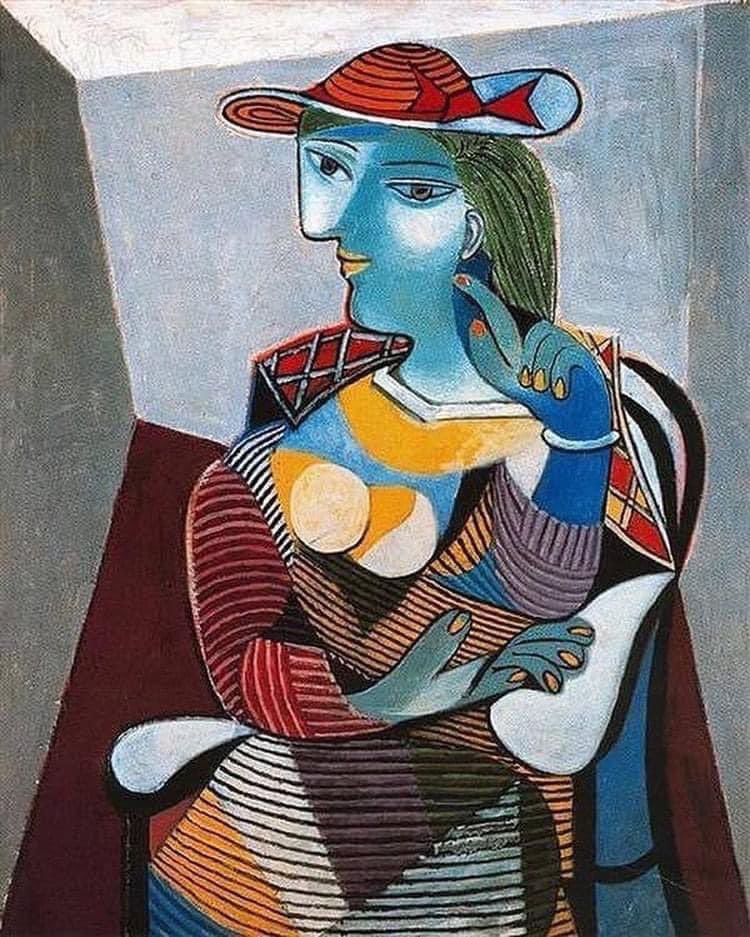 Pablo Picasso
Retrato de Marie-Thérèse Walter, 1937