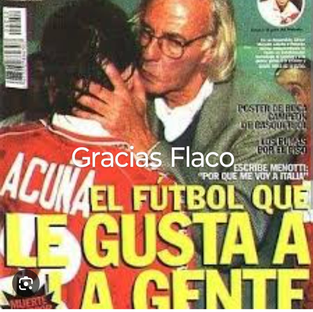 Los 90s me criaron futbolísticamente y el legado del Flaco marcó mi pasión. 
Enseñó cómo se juega con ideales dentro y fuera de la cancha.
La conexión con el hincha del Rojo era incomparable. 
Hoy despedimos a un maestro del fútbol. 
Descansa en paz, Flaco. 🙏🏽
#CesarLuisMenotti