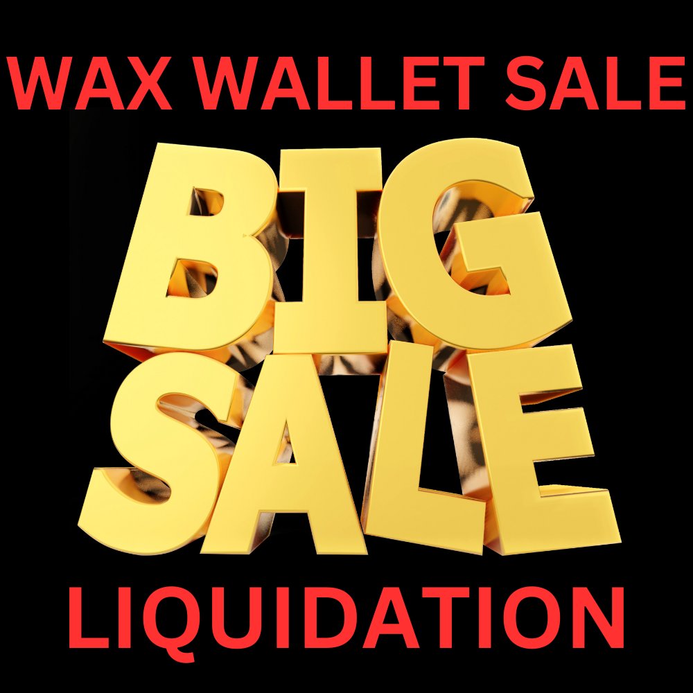 Big #waxwallet #WAX @WAX_io #NFT sale!

Check it here>>> neftyblocks.com/profile/sckli.…

Get em while they last priced 10% below last sale.