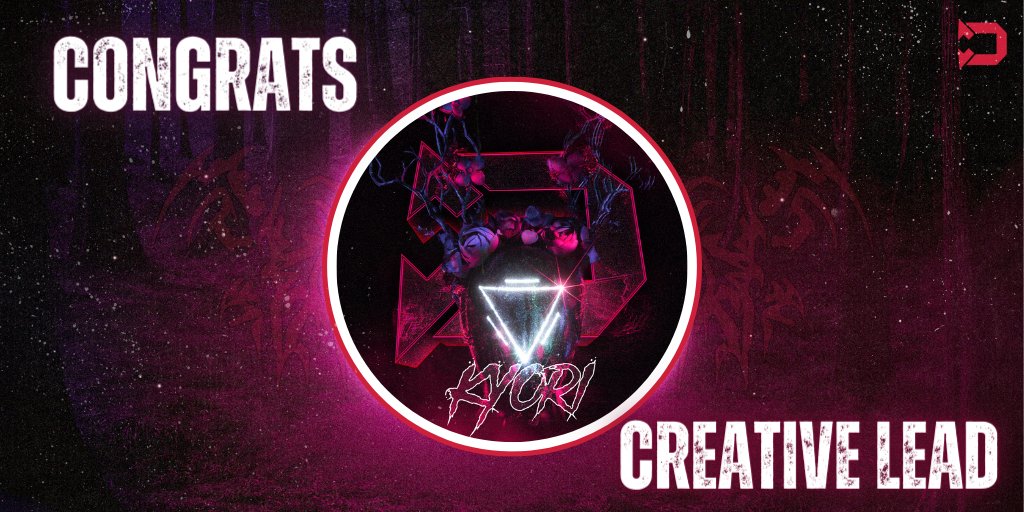 We have a new promotion to announce... 👀
Congrats to <a href="/Kyorinara/">J. 🍸</a> for being promoted to Creative Lead! 😈

#Devilized