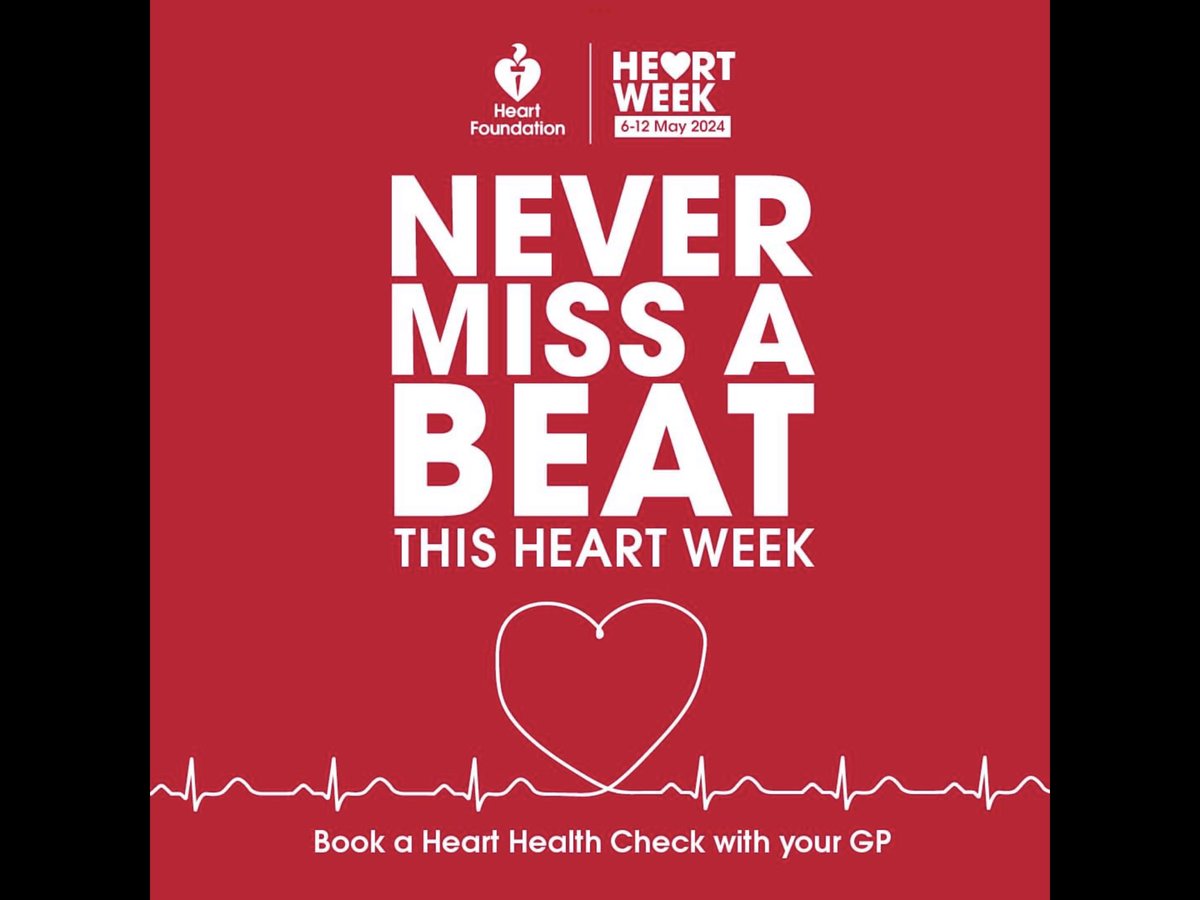 #heartweek2024 post from our friends at @DanilaDilba Health Service 👉🏾 Heart disease is the leading cause of death among our mob, causing one in 10 deaths. Our mob are almost twice as likely to die from cardiovascular disease as non-Indigenous Australians. @heartfoundation