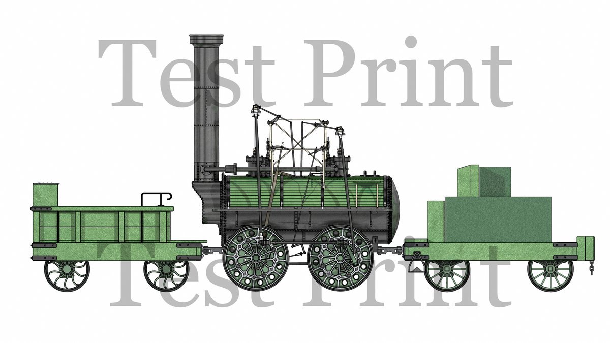 Just for fun, current work on Locomotions tenders, still lots todo this is its final life from 1834-1840