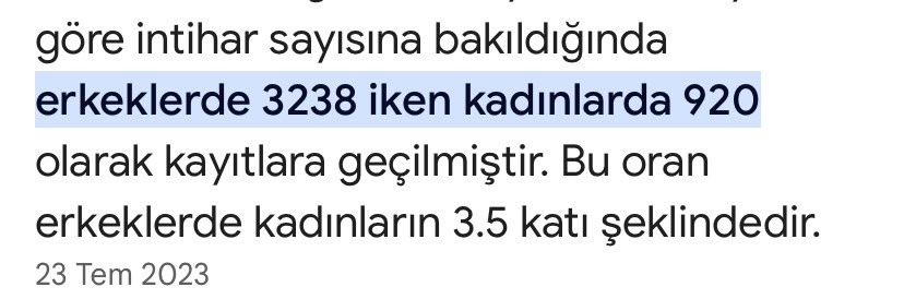 @MdCortex @kuskunakplii sayilana gore sizin erkek oglu erkek kardesleriniz intihar ediyo kanzi. bir google ac da oyle konus bari bu ne rezil rusva oluyorsun boyle