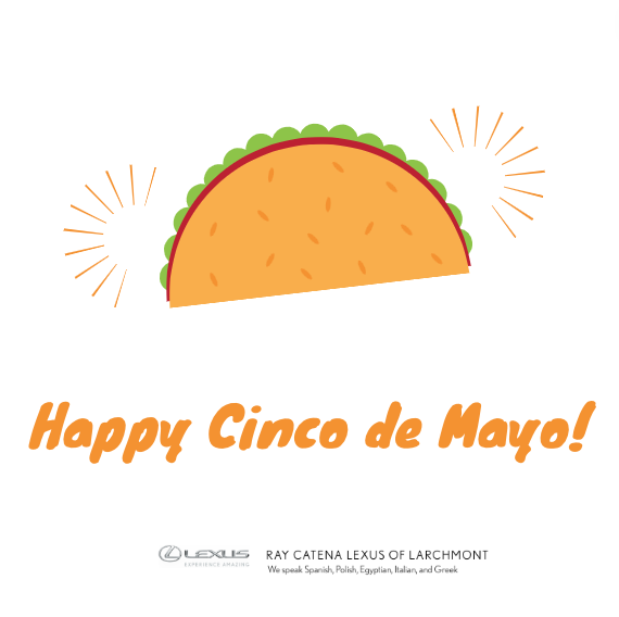 Happy Cinco de Mayo from all of us at Ray Catena Lexus of Larchmont! May your day be filled with festive celebrations 🎉🌮🍹 
.
.
.
#raycatenalexusoflarchmont #lexusoflarchmont #cincodemayo #FiestaTime