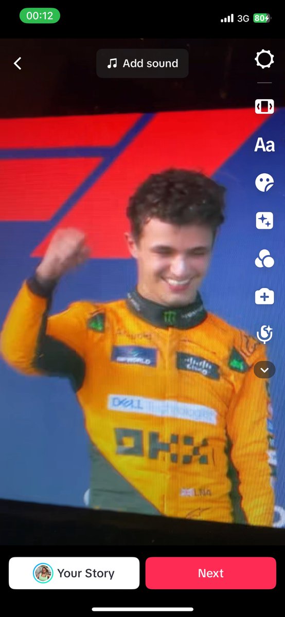 _Over_ThInk_Er's tweet photo. LANDO NORRIS ACTUALLY JUST WON!!! This is what determination and perseverance get you https://t.co/sljgTWXBBU