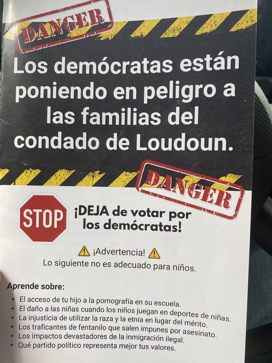 Our candidates met with over 500 Latino American Families today in #Leesburg. Thank you for @LoudounPrcs for putting on such a great event! Our surprises outpaced everyone there! New Shirts, New Billboard, and New Literature!