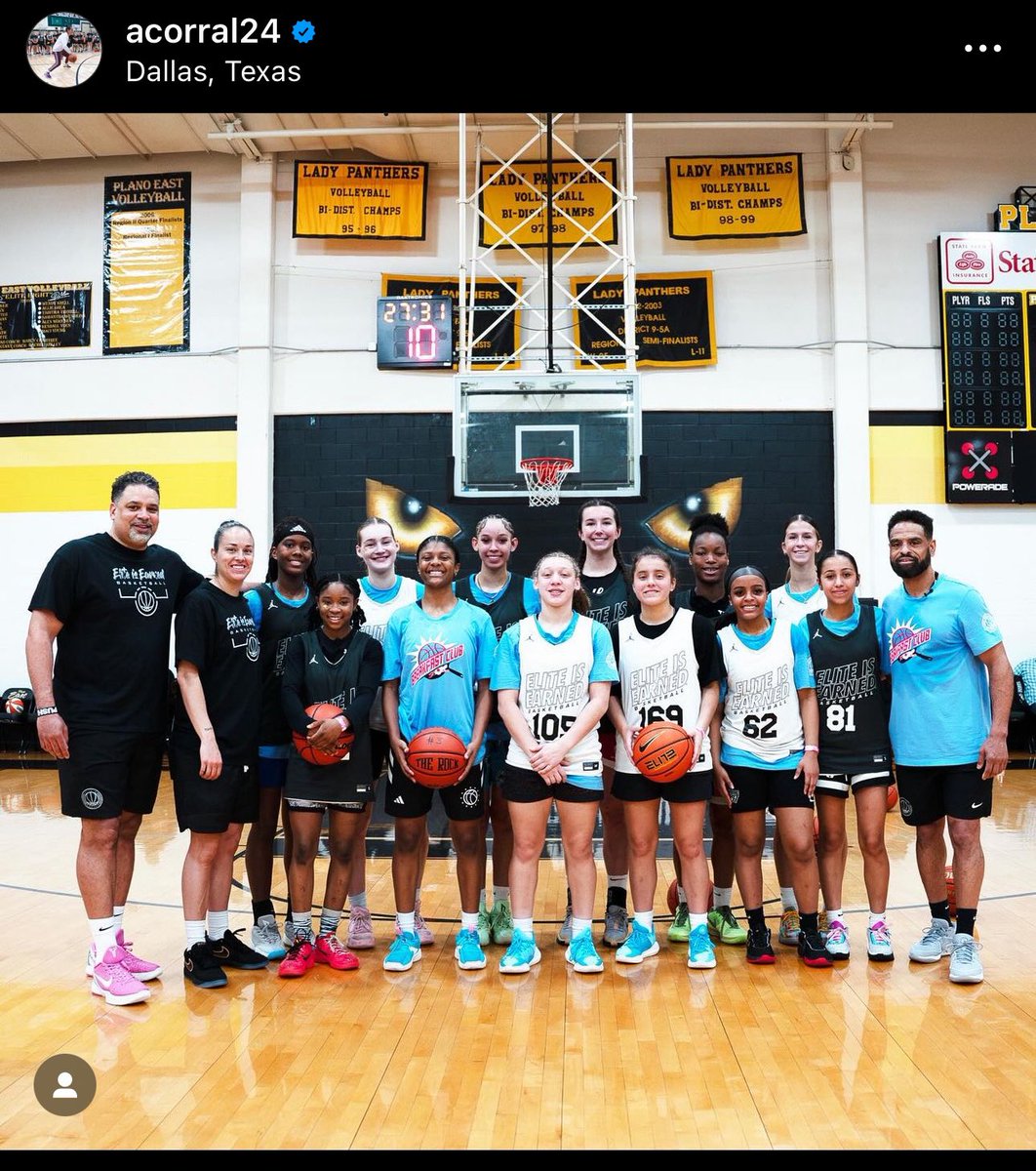 Thanks @ELITEisEARNED for the work last weekend!!!!🔥 #aboutthework @ChrisHansenPSB @Hoopofficial