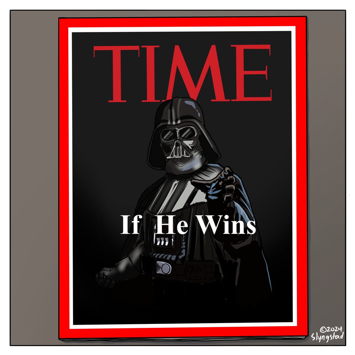 TIME magazine’s profile on the Empire’s presumptive nominee. #StarWarsDay #MayThe4th #DarthVader