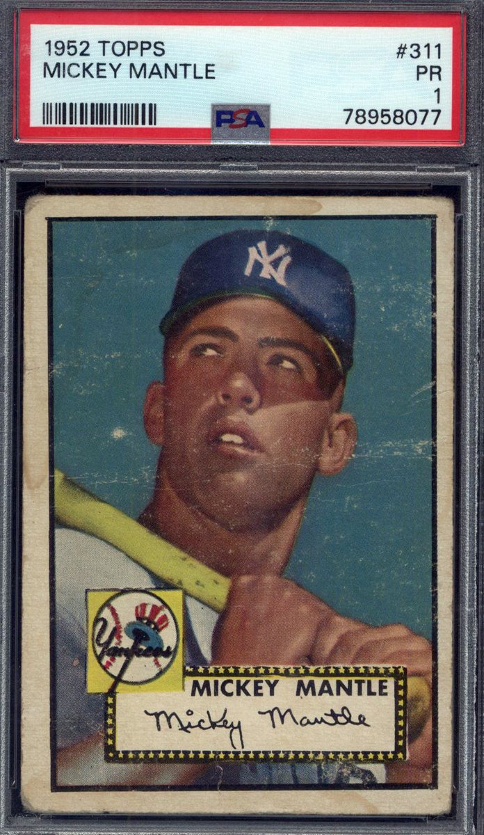🚨 Win a FREE 1952 #Topps ⚾️ set break spot! This Mantle RC is in the break! 1) RT 2) Follow 11 PM tonight, we pick a winner in our live stream! 👉 youtube.com/live/M4vO1blZL…👈 In honor or our big EVENT with tons of prizes! 👀 the prizes: 👉shorturl.at/uDKM7👈 #CincoDeMayo
