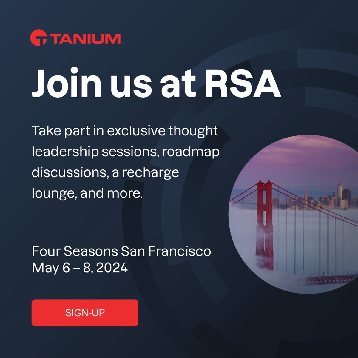 #RSAC is tomorrow! Join us at the Four Seasons San Francisco to meet with our on-site experts — and: 👂 Listen to exclusive thought leadership sessions 🛣️ Attended roadmap discussions 🪑 Stop by our recharge lounge Learn more: bit.ly/3PMD72P