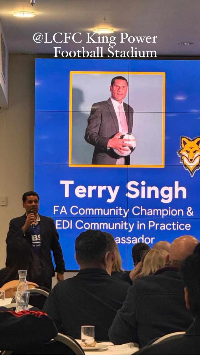 Started my Journey Leicester City football club in the community scheme 1992-present FA Community Champion/EDI Community in practice Ambassador the journey continues….