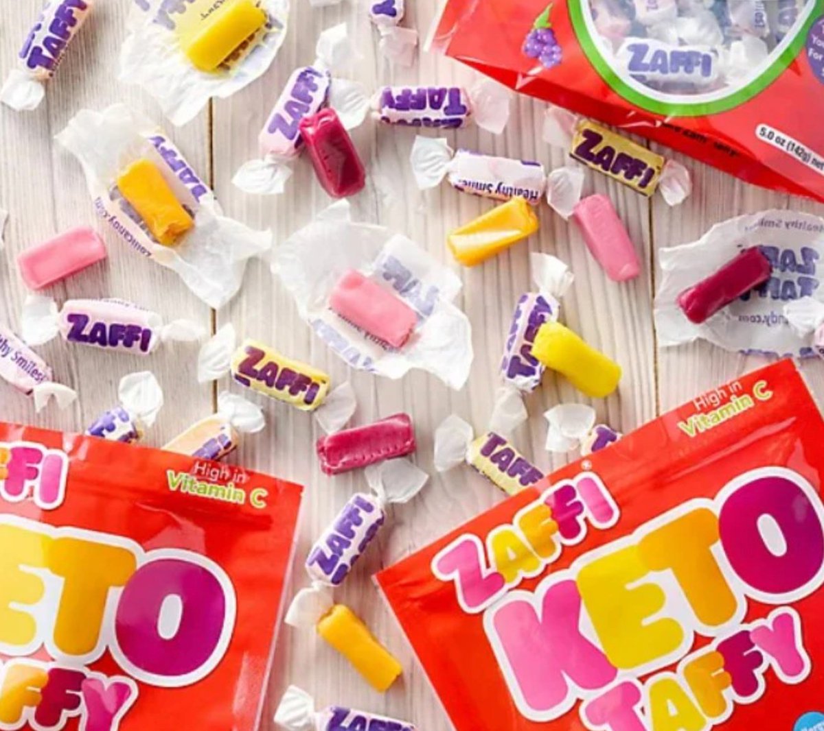 FREE Healthy Snack Boxes! bit.ly/3RSiEcA 🎉

A delicious gooey Taffy with zero sugar .. Yes it's true @Zollipops KETO Zaffi Taffy is the smartest & yummiest taffy on Earth! 😋🍬

Can't wait? Use this coupon code for 15% Off: Goodie15 bit.ly/3N8NsSA