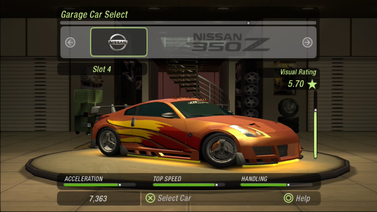 salvianosilva's tweet image. Minha nova máquina no Need for Speed Underground 2 #NeedForSpeedUnderground2 #PCSX2