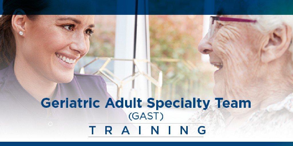 Did you know that our Geriatric and Adult Specialty Team (GAST) offers educational events and training to educate the community on #mentalhealth and substance use issues facing older adults? Details: bit.ly/3R0jF0J #ImprovingLives #StrengtheningCommunities