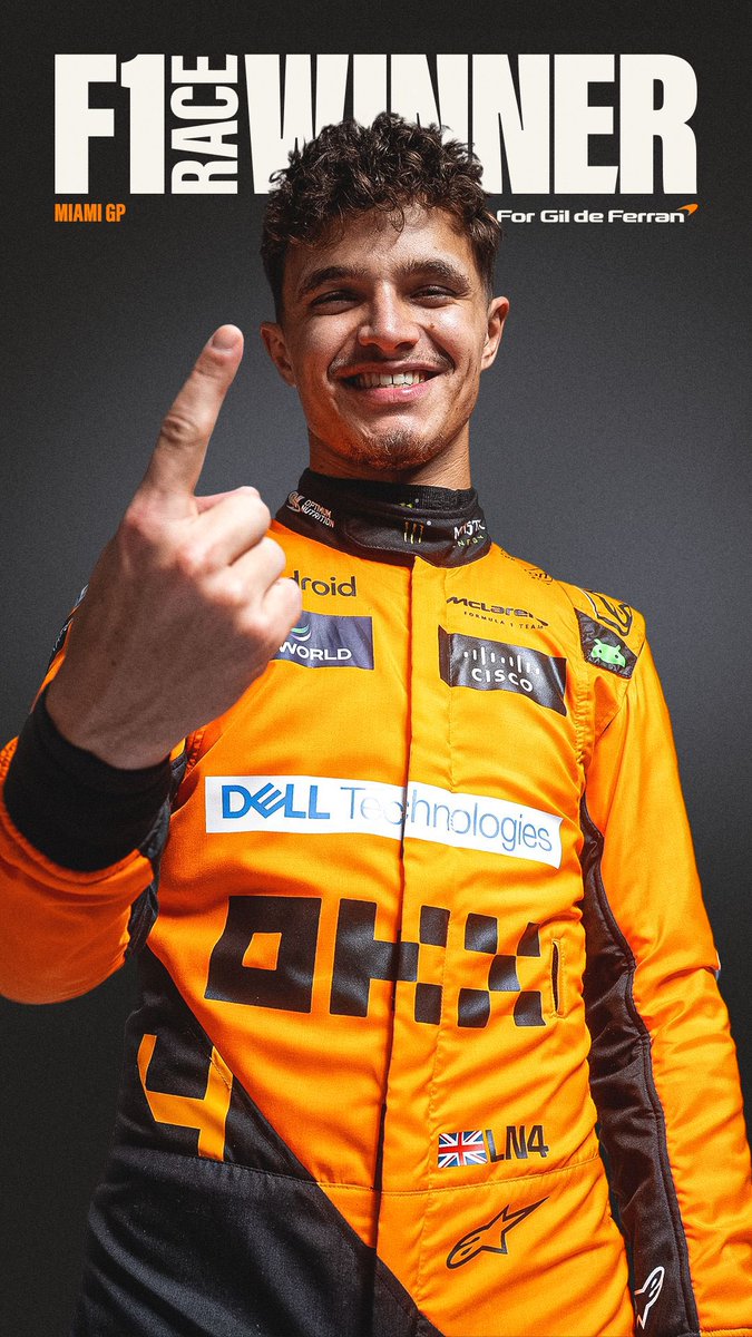 Zak Brown tweet media