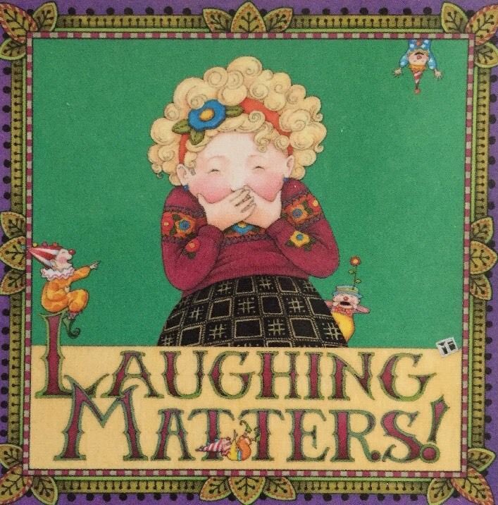 Nothing gives me greater #joy than when from the other room I hear the #laughter of all five of my lovelies. 🥰

“Laughter is “carbonated holiness”.” • #AnneLamott 
🖼️ - #MaryEngelbreit

The more things stay the same…
Laughing Matters (1998): youtu.be/Szv9H3iXTKg?si…