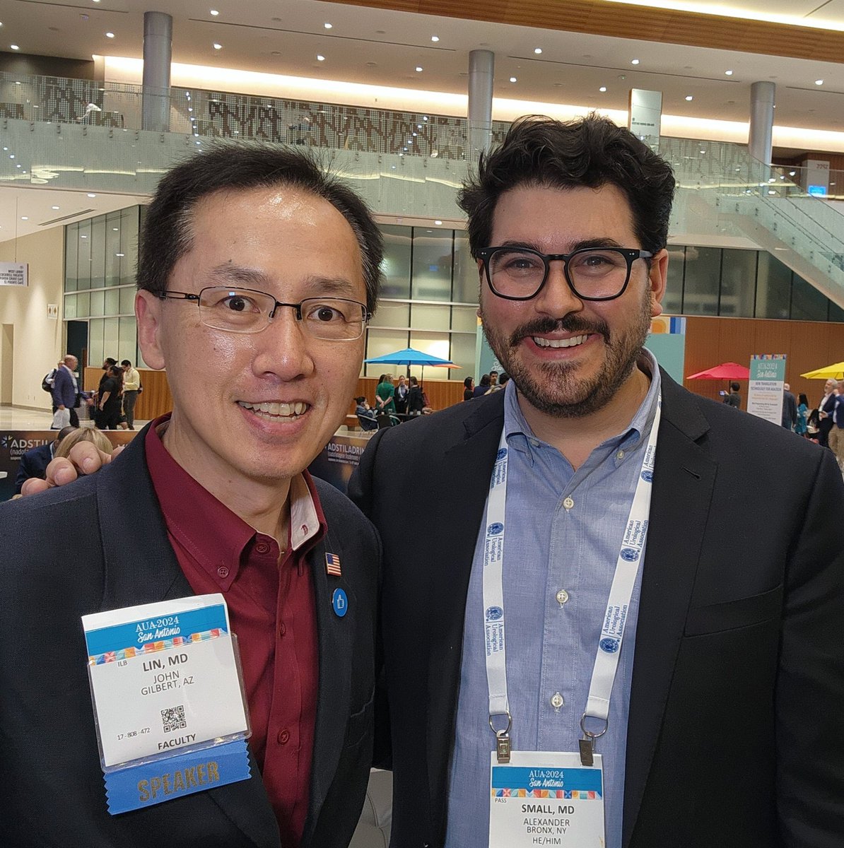 Thank you for sharing your coding success story with me today at #AUA24, @alexcsmall!

I'm really glad we were able to discuss your journey so far.

Listen to @Uro_Dima. He's leading some really exciting things in improving your practice!

#MedicalCoding #PracticeEfficiency