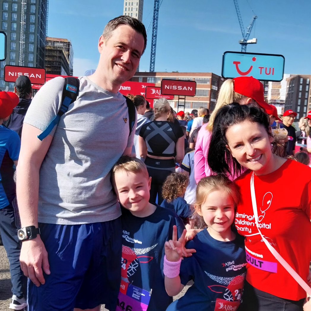 Such an amazing day @Great_Run #TeamBCH @Bham_Childrens. Joseph's time of 9min 32seconds. Florence's time of 9min 40seconds. 
@StMaryB17 #running #funtimes