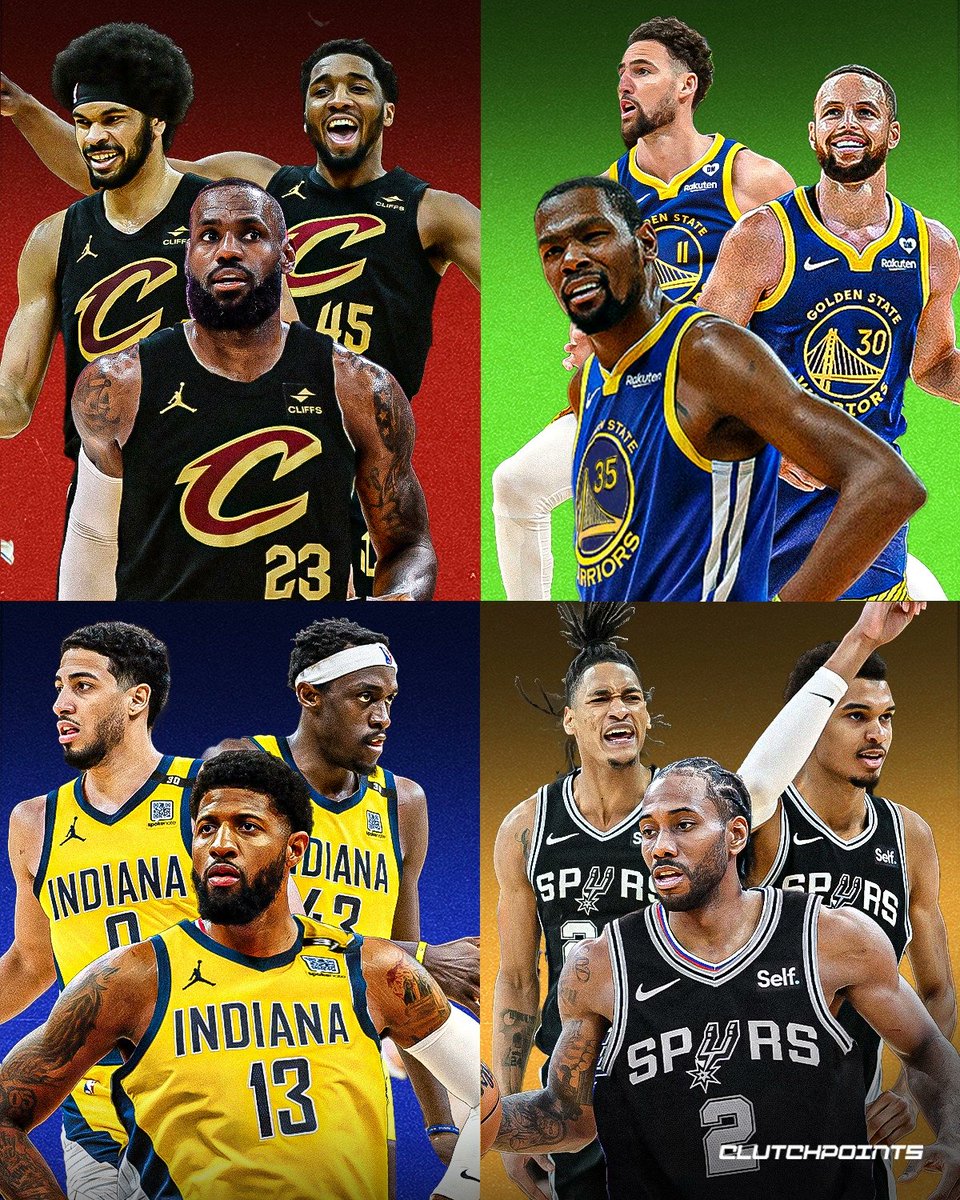 Imagine these star veterans returning to their former team...

🔸 LeBron James x Cavs
🔸 Kevin Durant x Warriors
🔸 Paul George x Pacers
🔸 Kawhi Leonard x Spurs

Who'd have the most success? 🤔