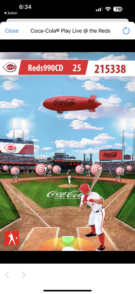 thell's tweet photo. .@Reds @CocaCola please can I have my free coca-cola code. I may also have the world record https://t.co/yMTFnwfGcO