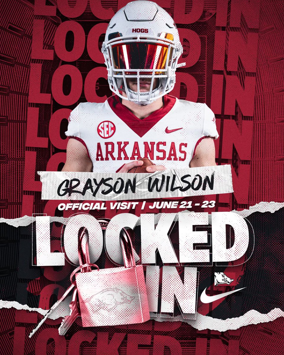 Excited for my Official Visit in June! @CoachSamPittman @CoachBPetrino @FishbackMiles @Willkennedy1010 @CdubsCoach @CoachMateos