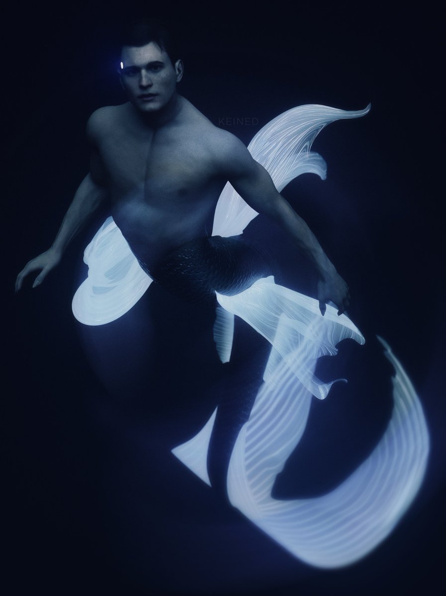 🧜‍♂️

#DetroitBecomeHuman #mermay2024 #dbhconnor #dbhrk800 

3d model ported by Daz Cover on Renderhub