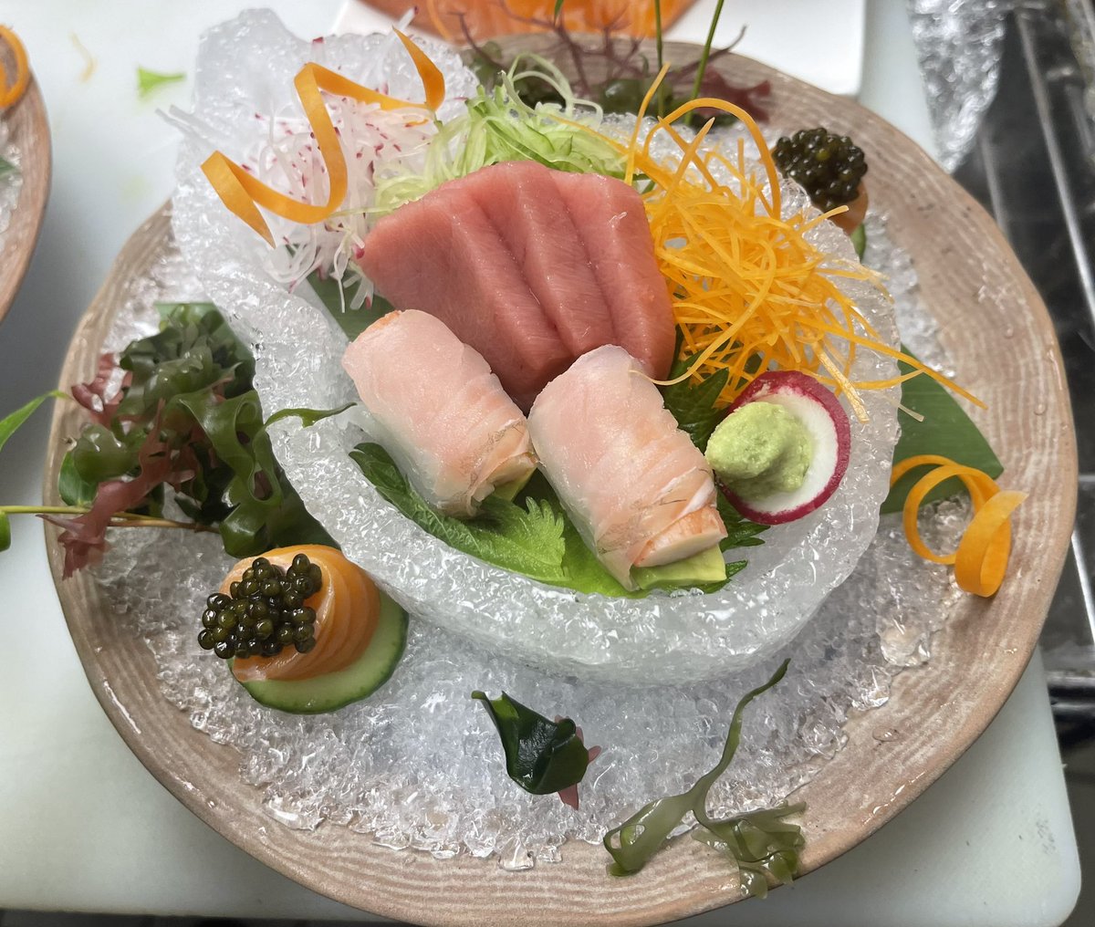 #CincoDeMayo2024 sashimi on ice is how we did Cinco De Mayo this year #katsuya