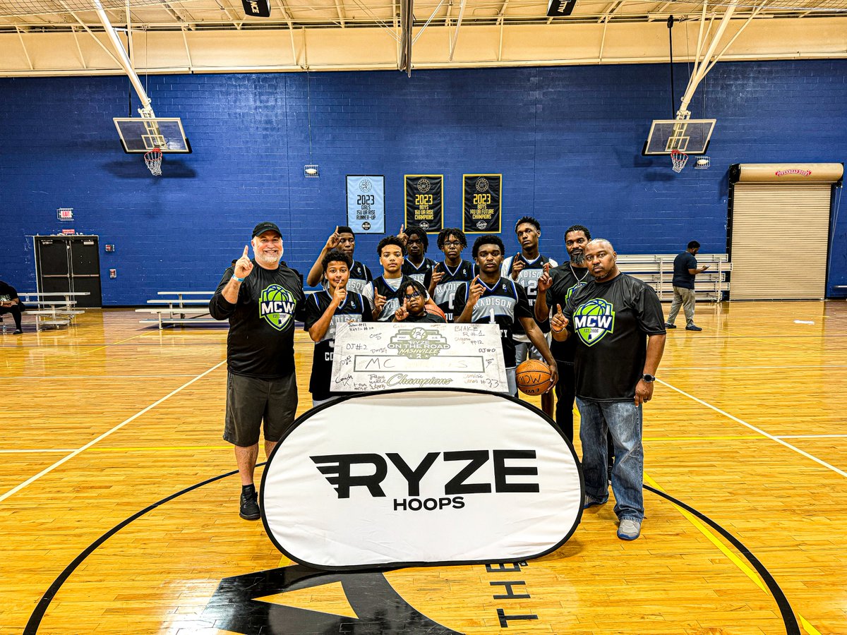 RYZE on the Road Nashville Middle School Champions: MC Warriors Making the trip up from Alabama, they put on a show this weekend, going unbeaten with their combination of pressure defense, athleticism, and ability to score. Impressive 2028 group.