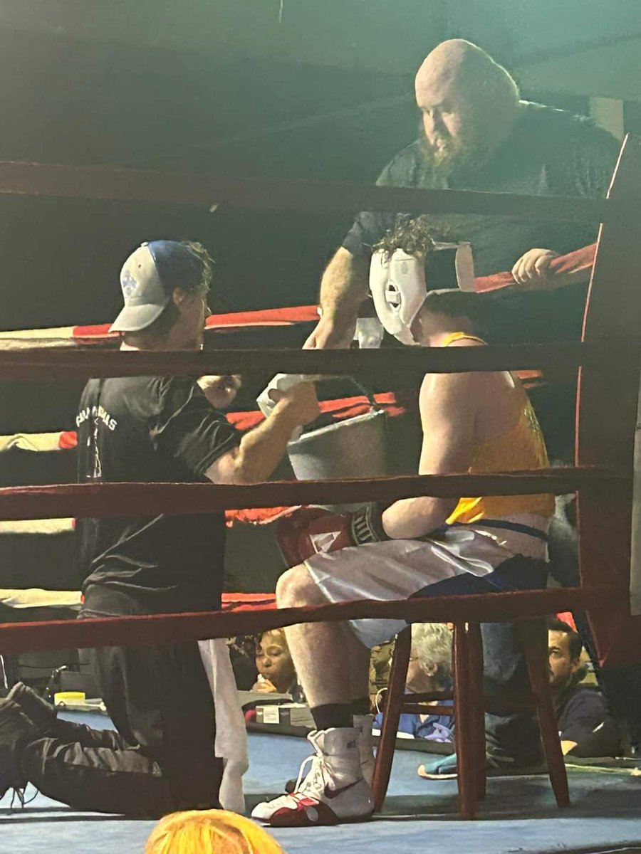 This one got away from us. Experience matters. This young man did much better than his 3 months of training dictated. He fought a very experienced fighter in his debut. I am very proud of him. Records do not matter in the amateurs. It's all about getting the experience.
