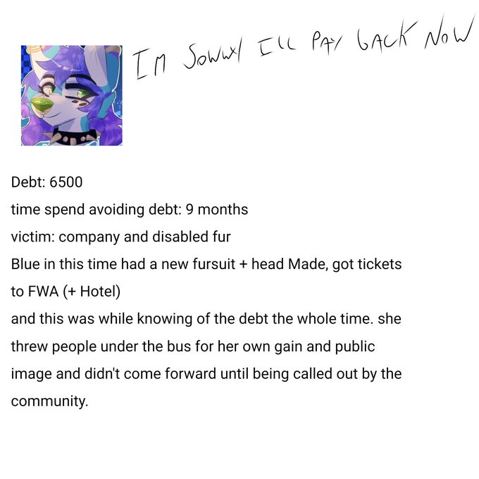 bluefolf drama summary for furries

by @MrDevScot