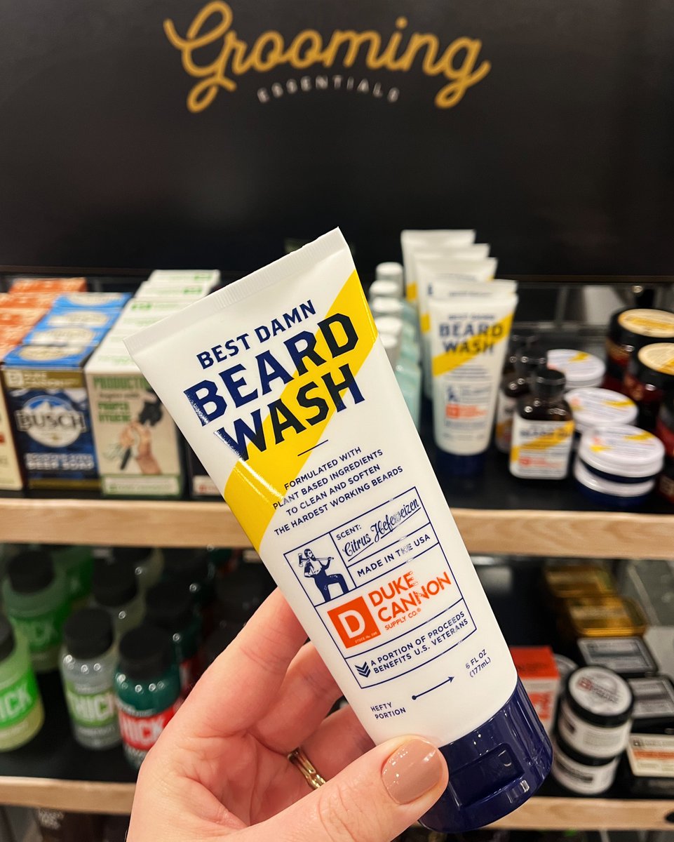 The Best Damn Beard Wash is now at <a href="/JCPenney/">JCPenney</a>! Made with plant-based ingredients to keep your beard tame and moisturized