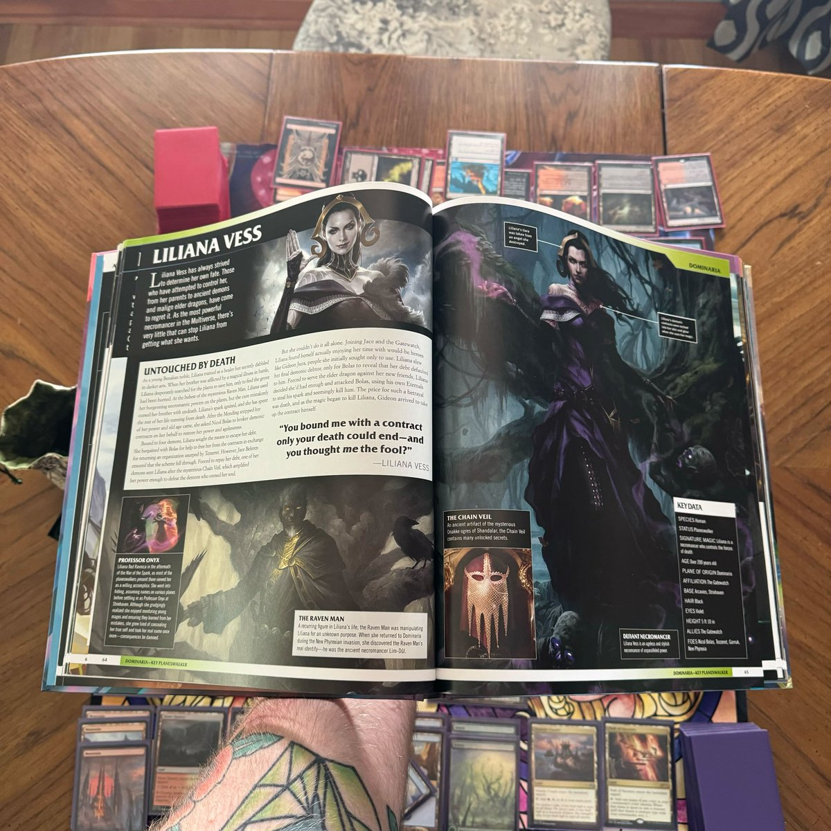 There’s a lot of things I've (Joe) picked up at OverDrive over the years, but I don’t know if I expected one of those things to be @wizards_magic If you’re a sucker for amazing art and lore like I am, you’ll love @vorthosjay ‘s Magic The Gathering The Visual Guide!