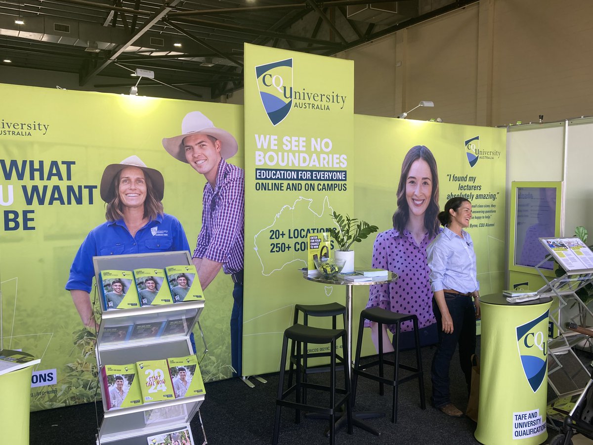 Our Ask An Expert program is underway with Thom and Jane ready to take your questions about your next steps when adopting agtech. You’ll find us in the Schwarten Pavilion . Full program at cqu.edu.au/study/agricult… @CQU @BeefAustralia @NABRC1