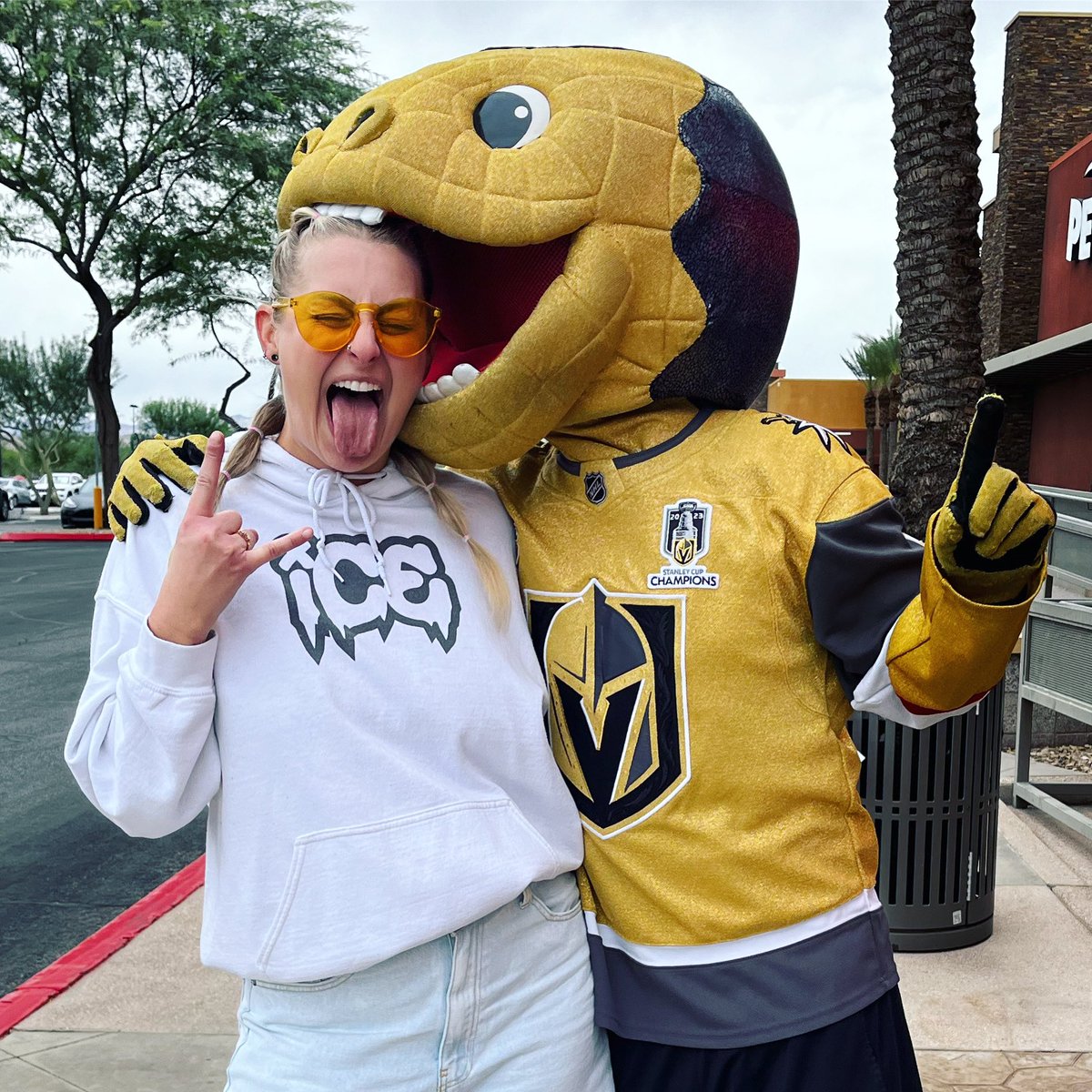 READY FOR GAME 7! #UKnightTheRealm #GoKnightsGo ⚔️💛 @GoldenKnights @dudeitsice @ChanceNHL