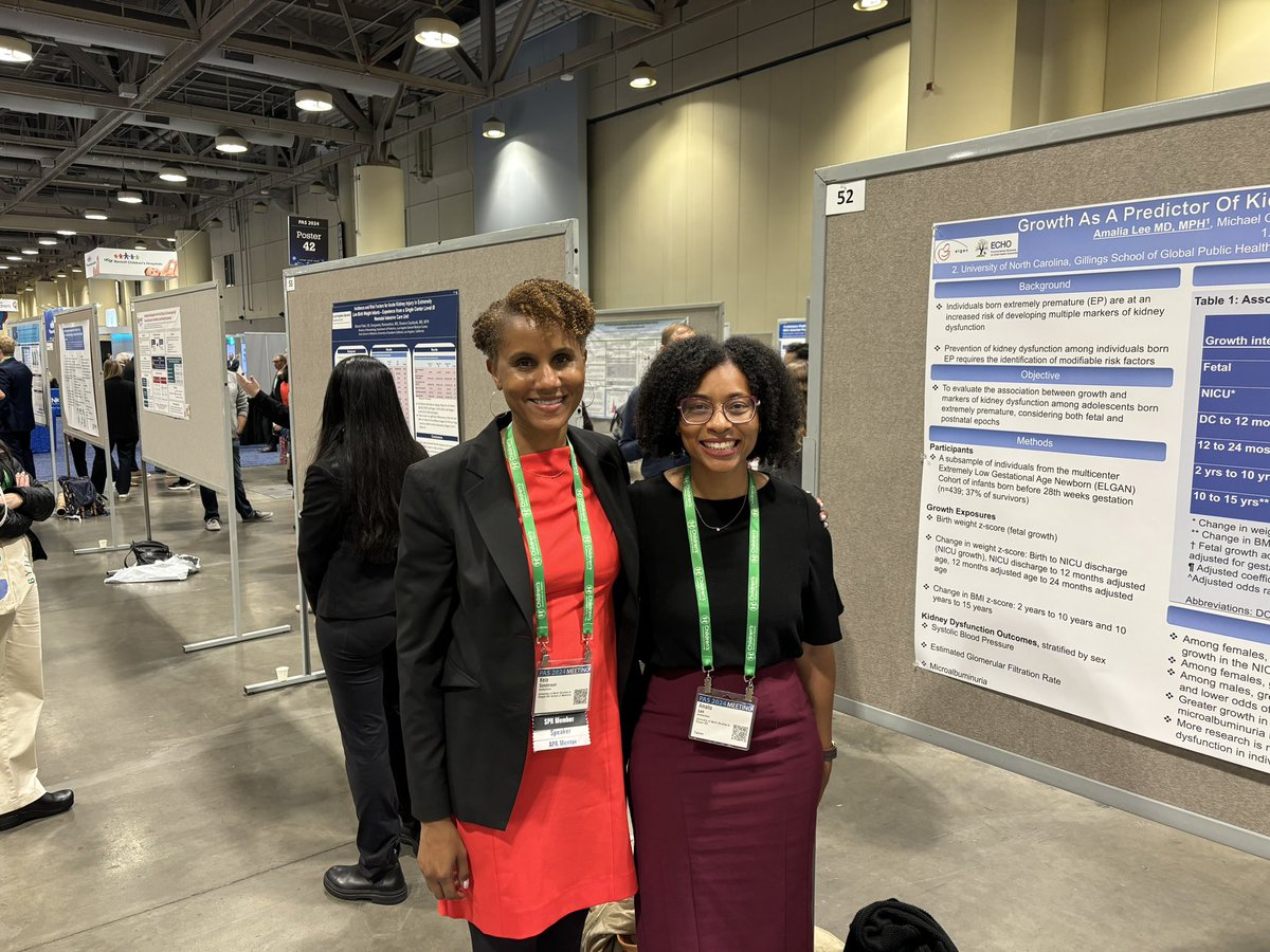 So proud of the work of superstar neonatology trainees and mentees Dr @ANJ_MDMS and Dr. Amalia Lee!! Check out their abstracts!! So bright 😎 @PASMeeting #PAS2024 #ASPN24 #NeoTwitter