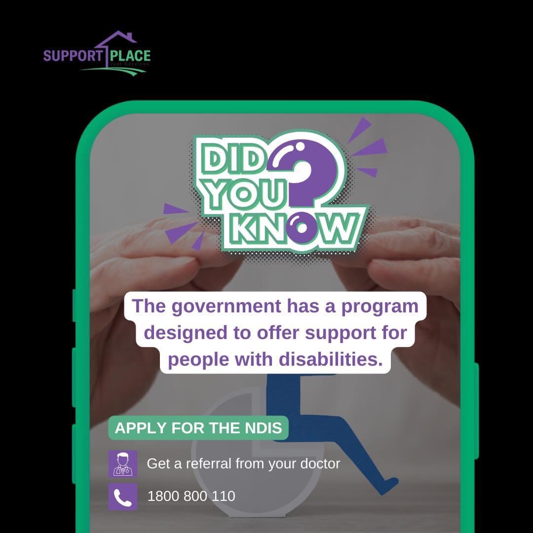 Here’s a little known fact.

☎️ Call Us at 03-5460-1192

🌐 You may visit our website to learn more about our services: supportplacevic.com.au

#supportplaceau #disabilityservices #ndisprovider #melbourne #disabilityawareness #supportworker #disabilitysupport #australia