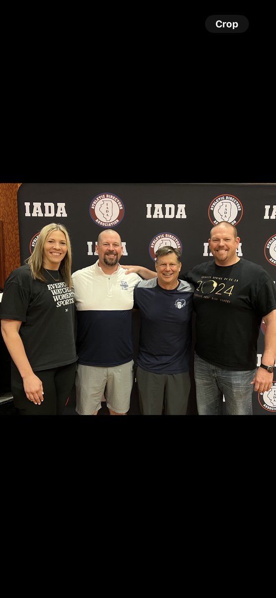 BTHSEastLancers's tweet photo. Lancers Athletic Dept enjoyed the 2024 @IllinoisAD State Conference in Peoria.  Amanda Kemezys-new Asst AD, taking over for Todd Blomberg (retirement), &amp; Joe Nesbit-new AD, taking over for Mark Larsen (new Transportation Manager for Belleville Schools Transportation Services). https://t.co/gVsHrqEpWY