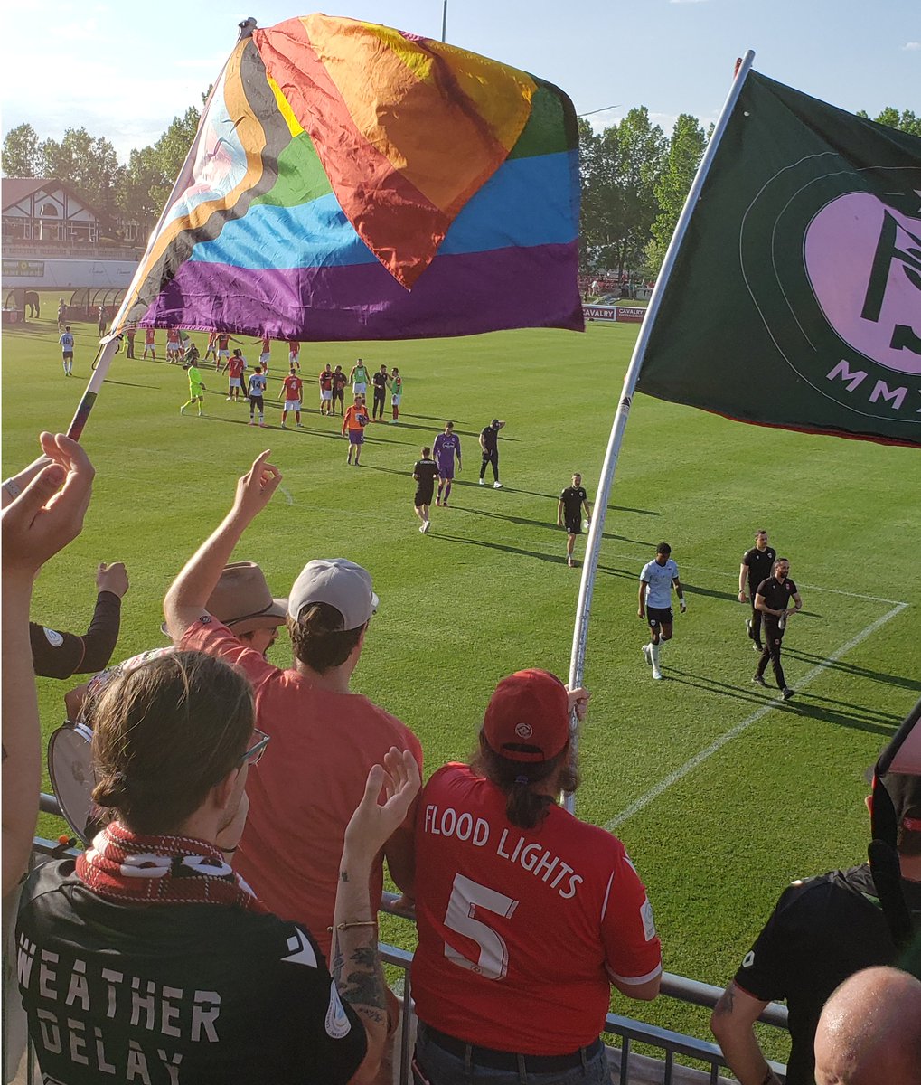 We are pleased to announce our 2024 @prideraiser campaign in support of @YYCOutlink! The campaign will run in June 2024, and will donate the raised amount for every @cplcavalryfc goal

To donate: prideraiser.org/campaigns/foot…

#canpl #pride #cavalryfc #cavsfc #yyc #lgbt #dontbeahater