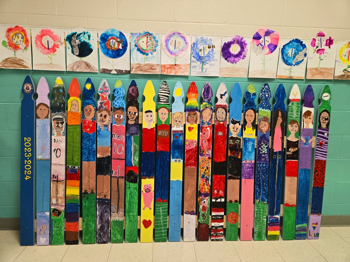 3rd graders at <a href="/BaileywickWCPSS/">Baileywick Elementary</a> did an amazing job creating their Picket Fence April 22-26th! Thanks so much to all the students and volunteers! @UnitedArtsCounc #ArtMakesYouSmart <a href="/UnitedArtsWake/">United Arts Wake County</a> <a href="/WCPSS/">Wake County Public School System</a> #AIS4all #artsinschools #communityart #picketfenceprojectnc #teachingartist