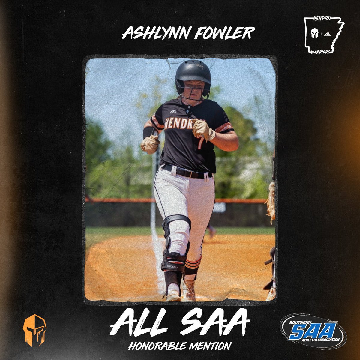 In the box? In the circle? Doesn't matter. She's a nightmare to face.

Ashlynn Fowler is All-SAA!
