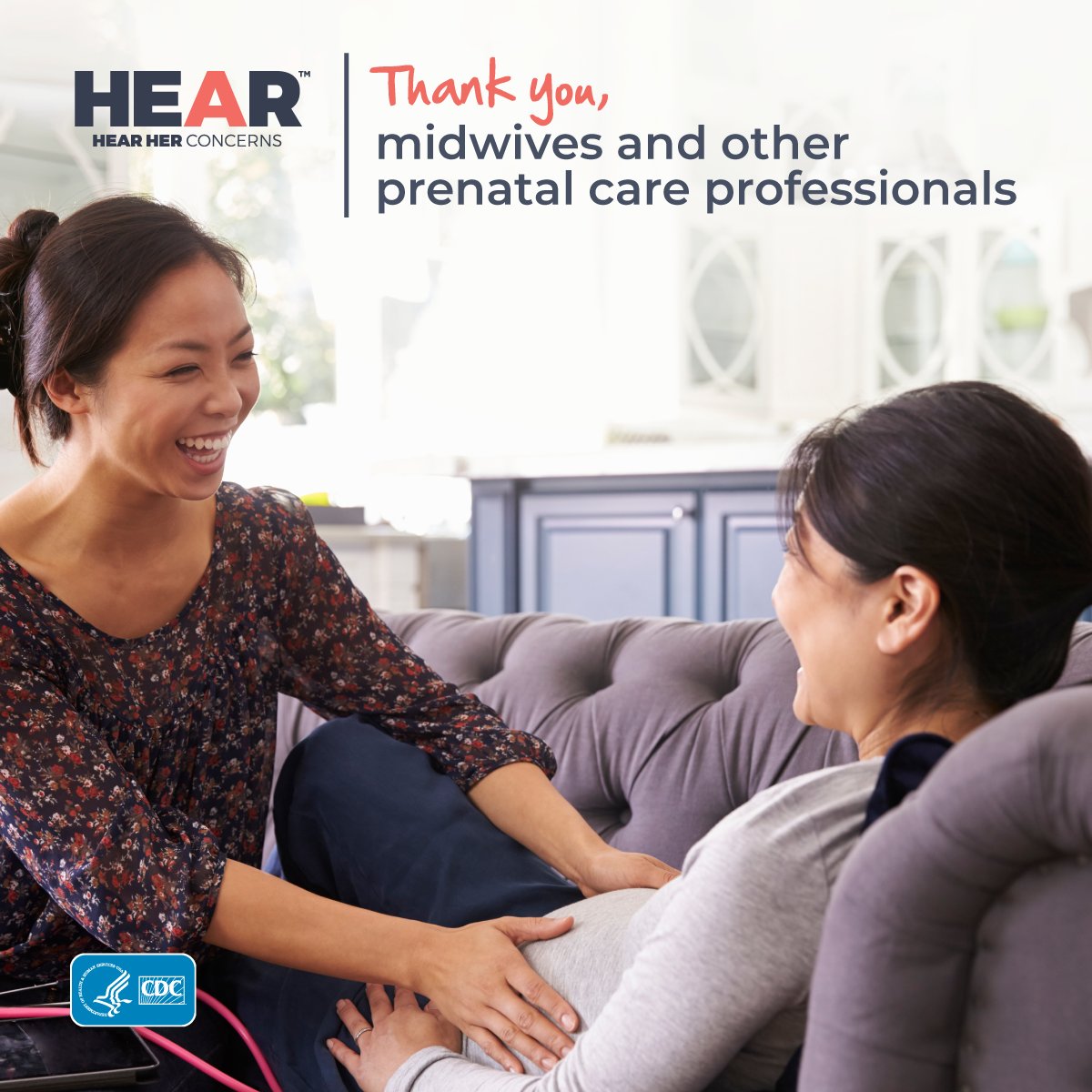 Today is #InternationalMidwivesDay! Please join us in thanking all #midwives, who play a vital role in supporting people during and after pregnancy and eliminating preventable maternal mortality. bit.ly/CDCHearHerProv… #HearHer