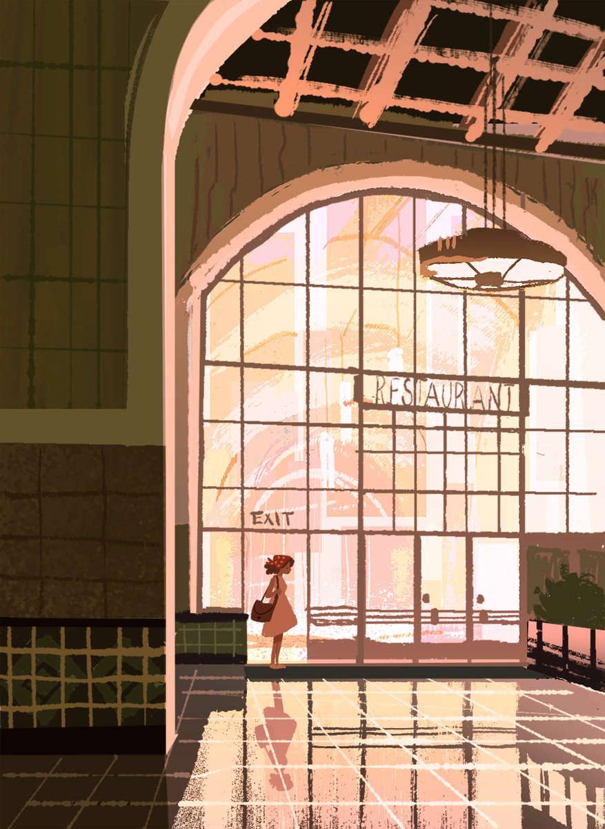 karamiioo's tweet photo. day 9: union station #pleinairpril https://t.co/X6uV6FfpLo