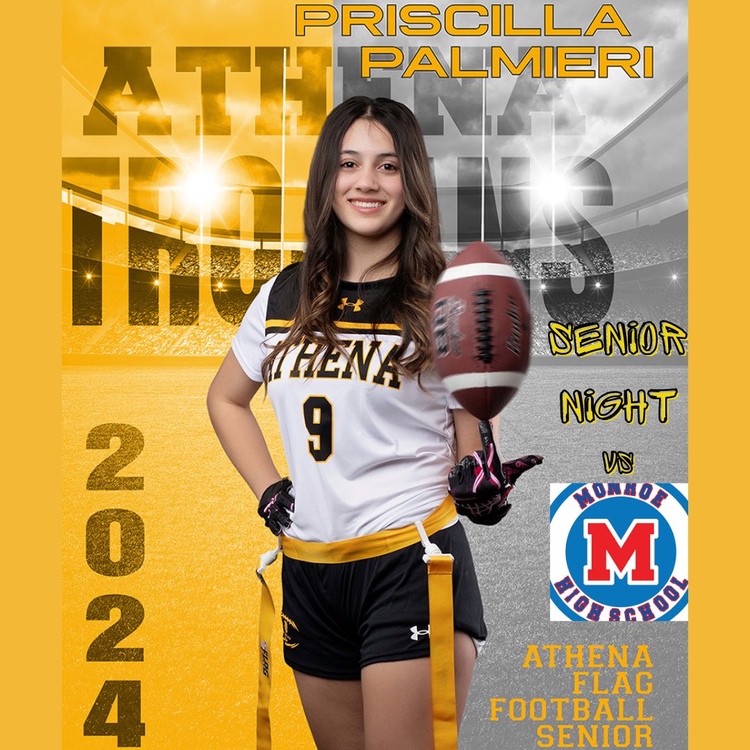 GAHS_GirlsFlag's tweet photo. #9 Senior Night 6pm Monday vs @RCSDMonroe #doitforthe🍪 #missioncortland #Cilla @PrimetimeBall_ @Kelly_Flagler @GCSDsuper @GreeceAthenaMS @AthenaHigh https://t.co/uLJjkm0VhL