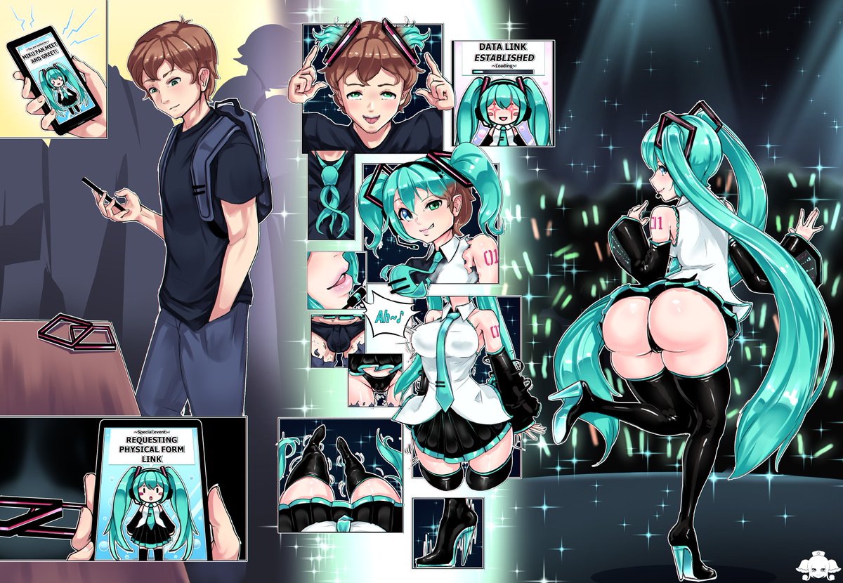 Miku TF TG-Captivating Vocaloid Transformations Unveiled