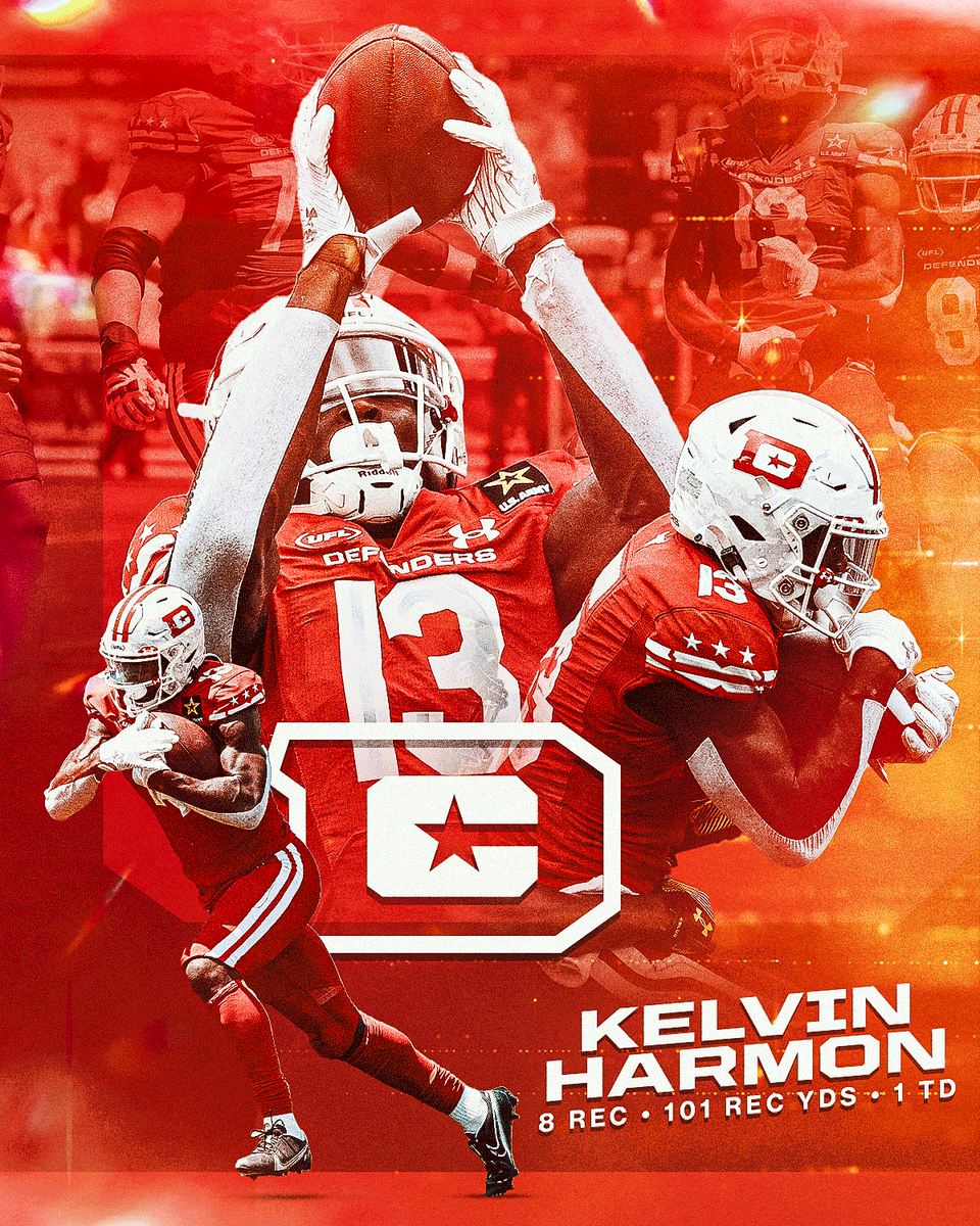 Kelvin Harmon absolutely put on a show today 🔥🛡️