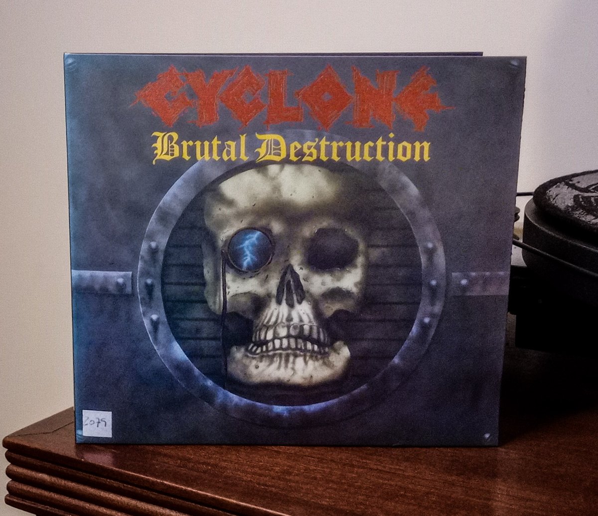 🇧🇪 CYCLONE: 'Brutal Destruction' (1986) 🎧 youtu.be/AUHhntV03pc?si… #Cyclone #ThrashMetal #CD #NowPlaying #MetalTwitter #Playlist #Metal #oldschool