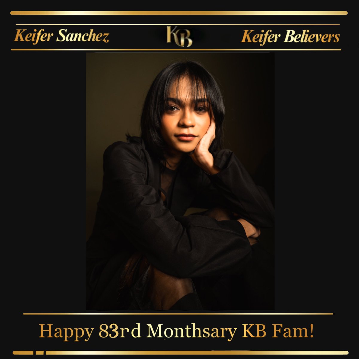 KeiferBelievers's tweet photo. Our fandom has ups and downs, but that's what makes us tougher. 💪❤️

Happy 83rd Monthsary, KB Family!! 🥳

#KeiferSanchez
#keiferbelievers 
#keiferbelieversinternational https://t.co/4ZJzPvd32G