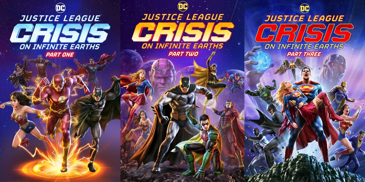 These Crisis on Infinite Earths posters go SO hard. 🔥🔥🔥