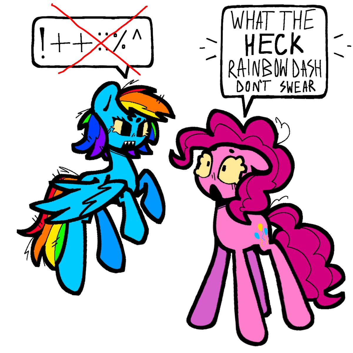 what the HECK rainbow dash dont swear

#mlp #mlpart #mlpfanart #mlptwt #mlpg4